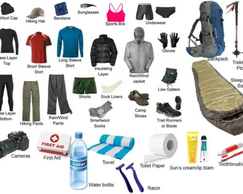 nepal trekking packing list