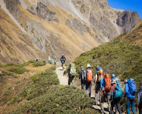 Annapurna Circuit Trek Map