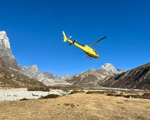 helicopter treks in nepal
