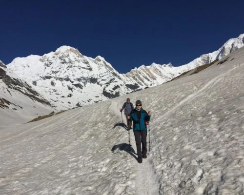 Nepal trekking in January
