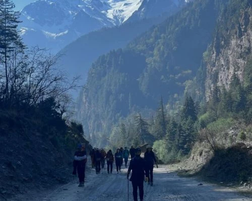 Annapurna circuit after the road construction