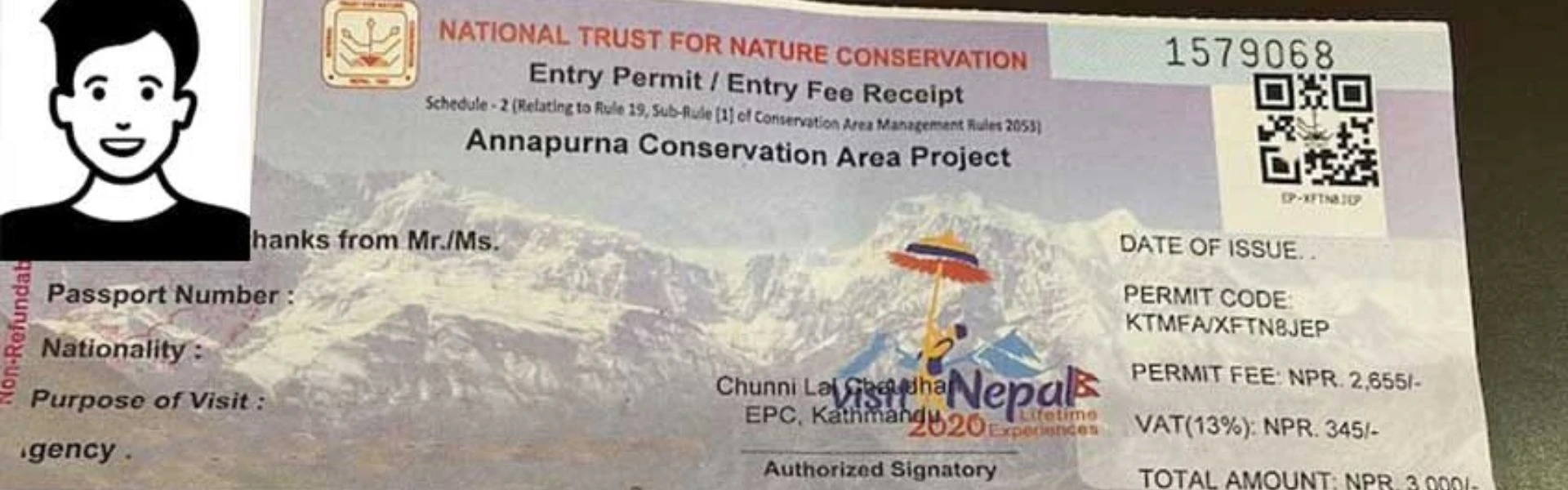 Annapurna Circuit Trek Permits