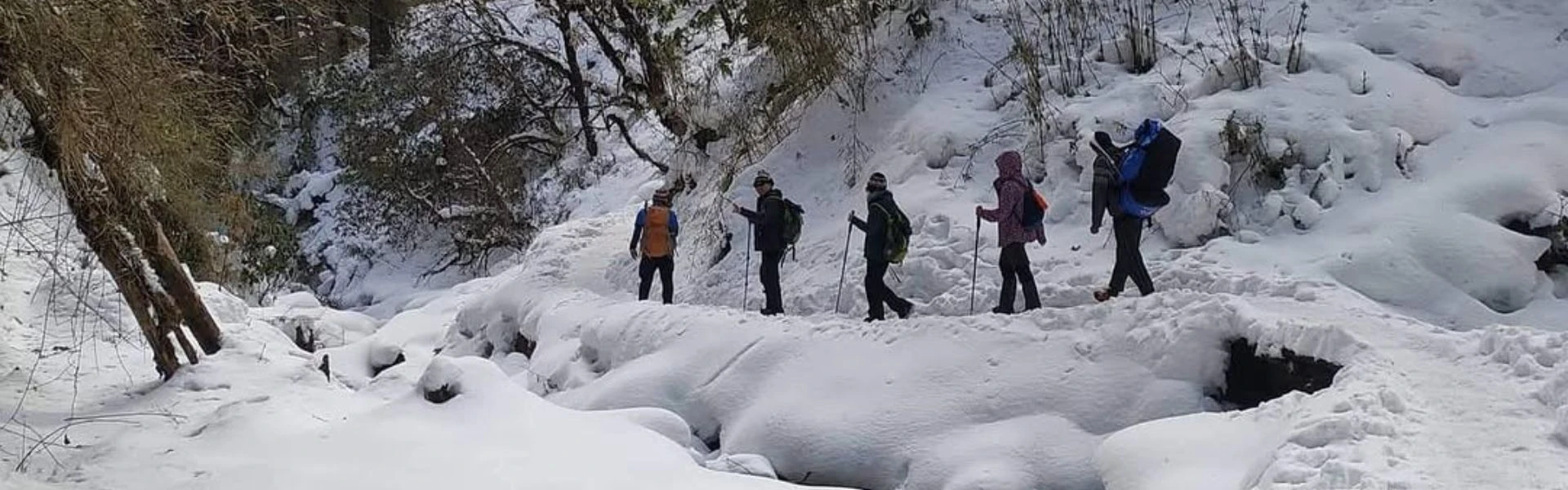 Nepal trekking in January