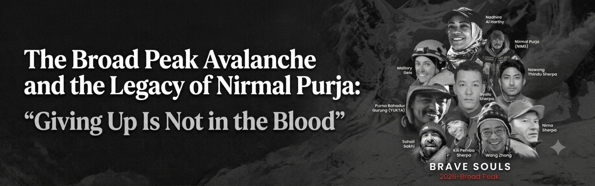 The Broad Peak Avalanche
