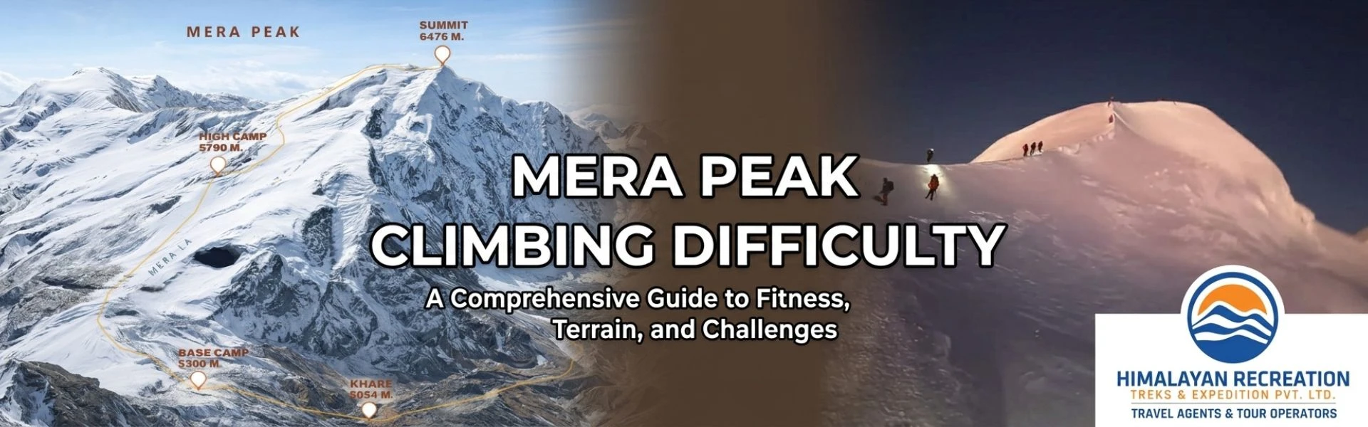 Mera Peak Climbing Difficulty