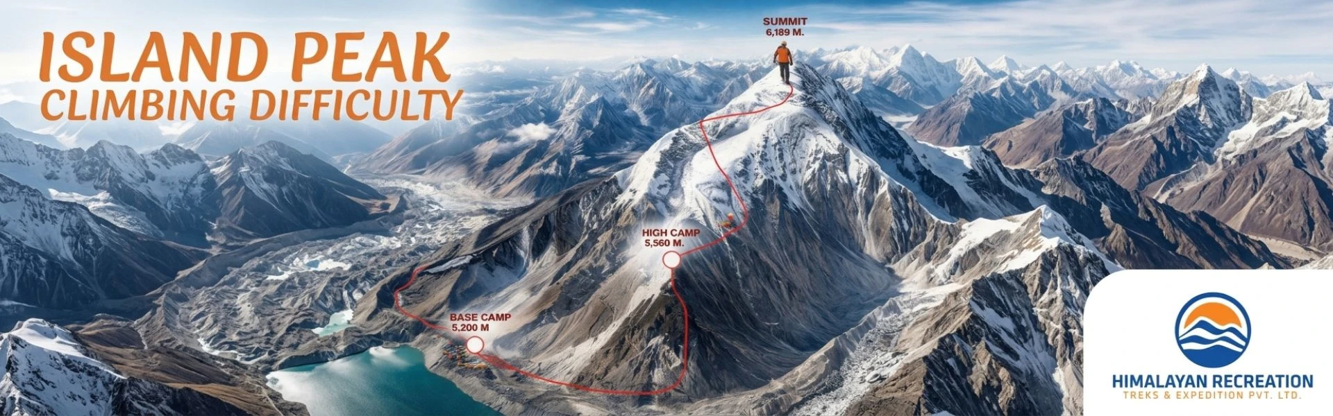 Island Peak Climbing Difficulty