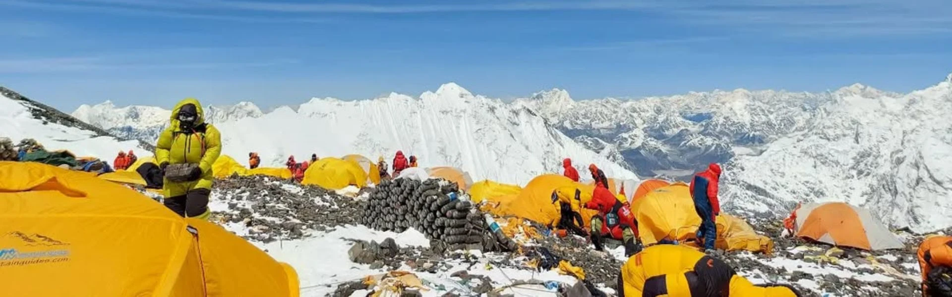 Camps on Mount Everest