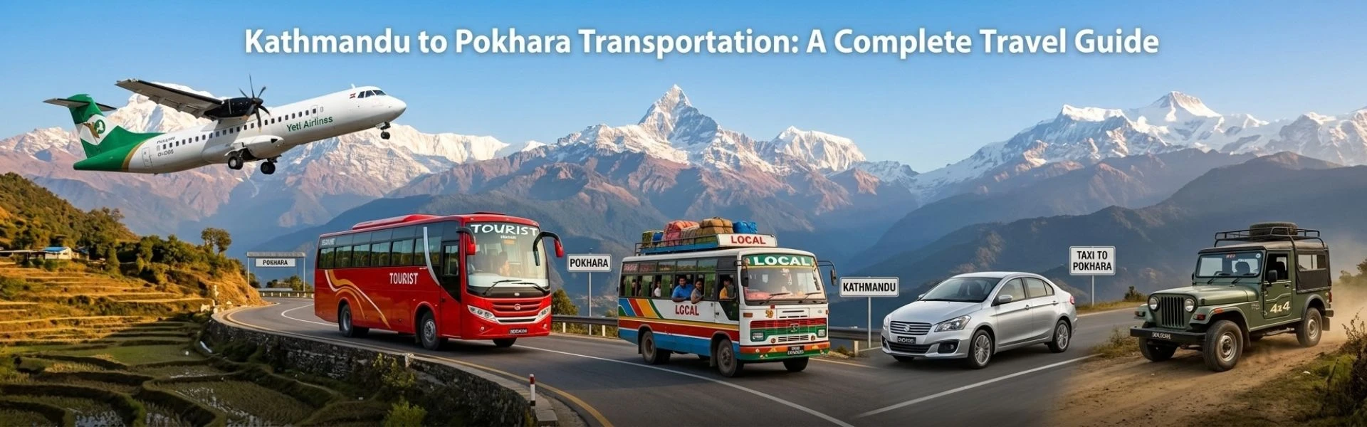 Kathmandu to Pokhara Transportation
