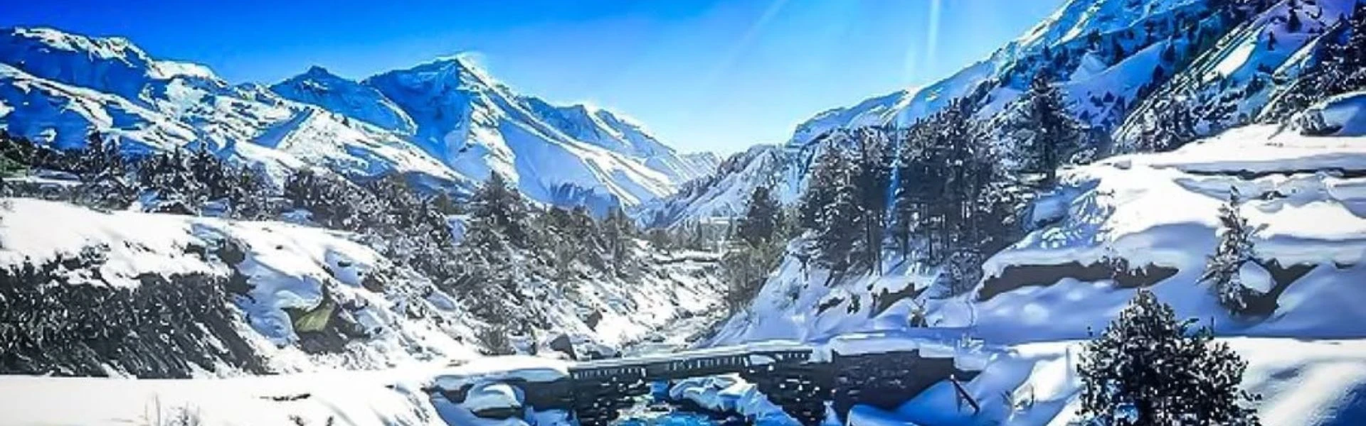 Pisang Village in Nepal