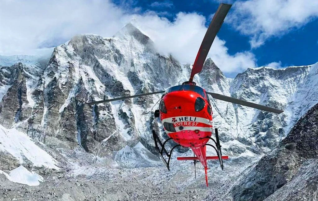 Gorakshep to Lukla Helicopter