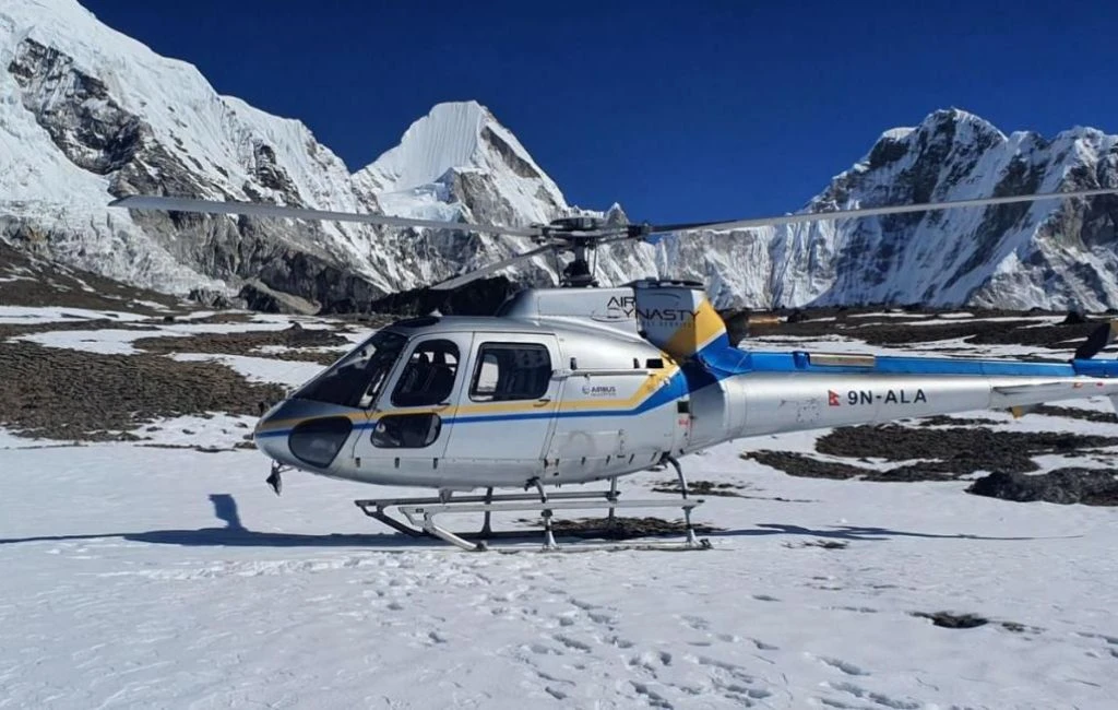 Everest base camp helicopter tour