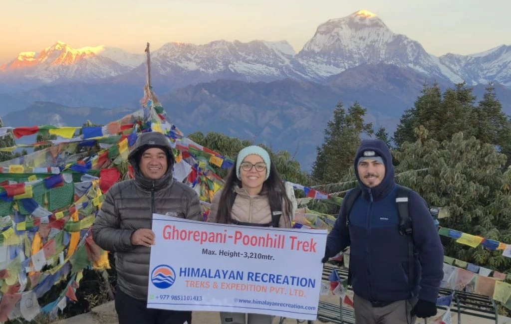 Poon Hill from Pokhara