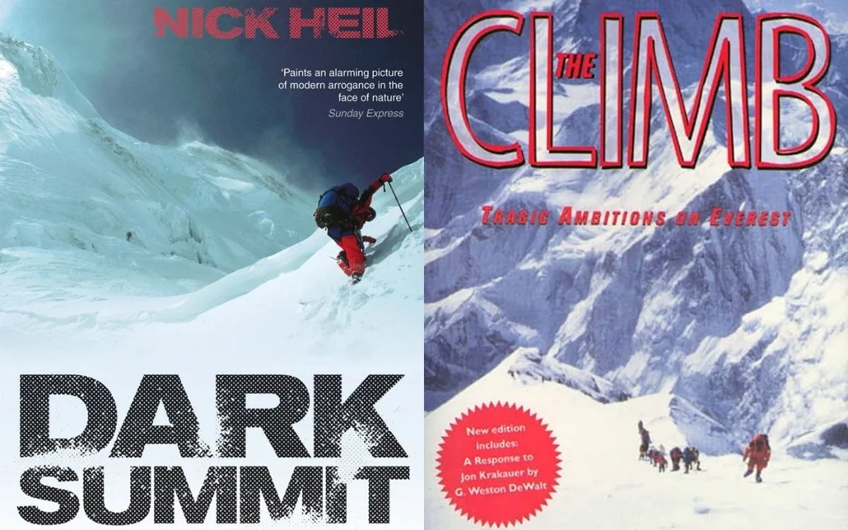 "Dark Summit" and "The Climb" - Everest climbing accounts