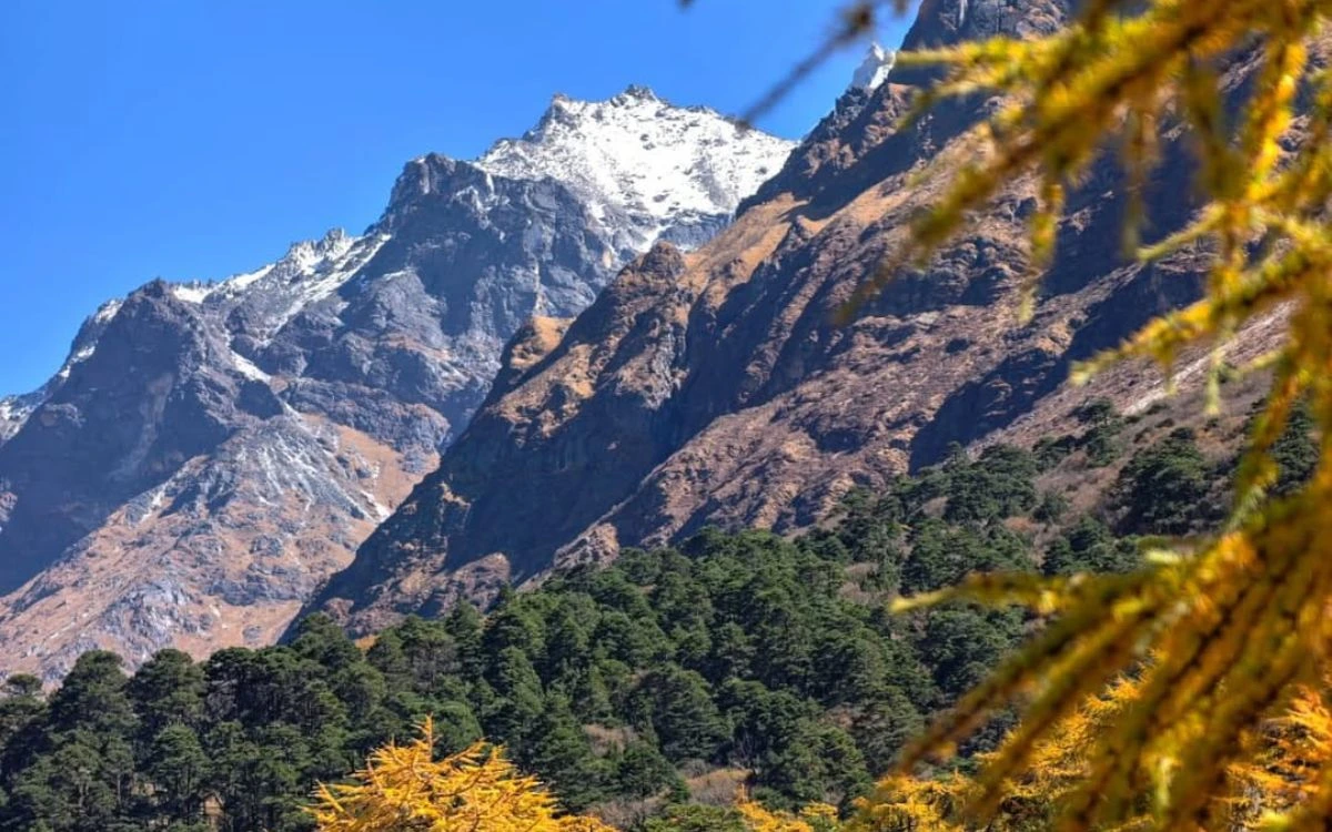 Kanchenjunga Conservation Area mountain peaks