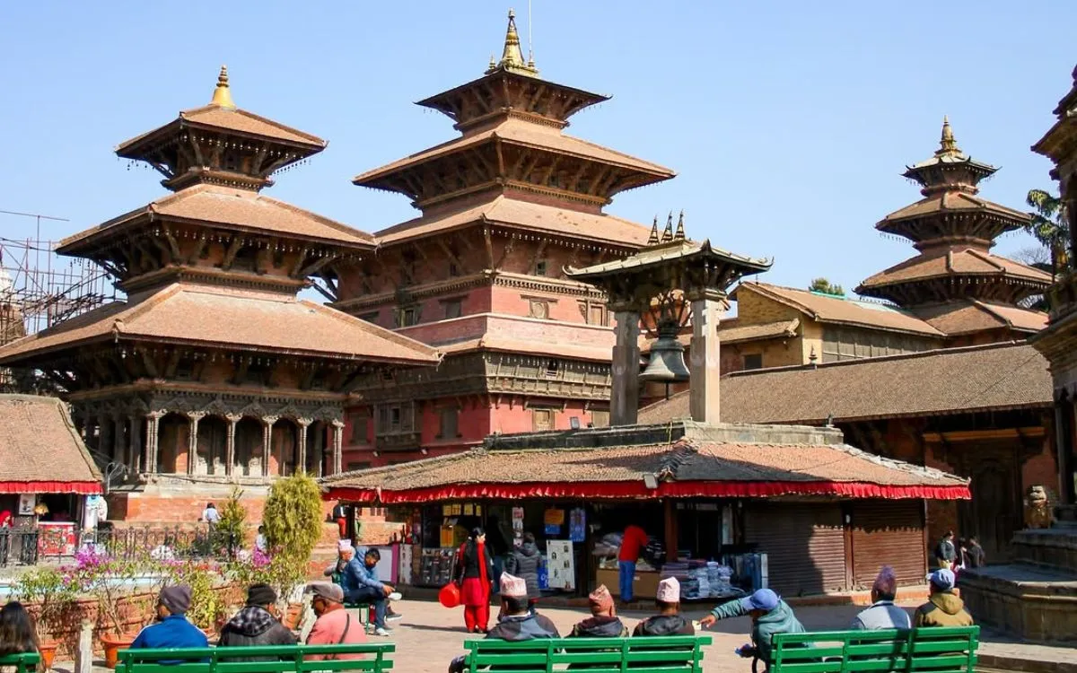 Patan Durbar Square heritage site.