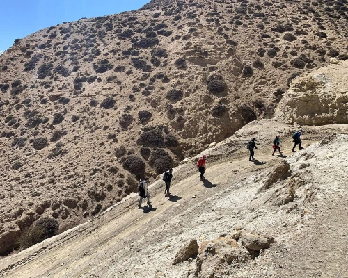 Hiking During The Upper Mus