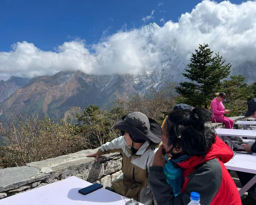 Tea Break At Hotel Everest 