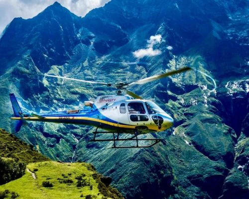 manaslu helicopter tour