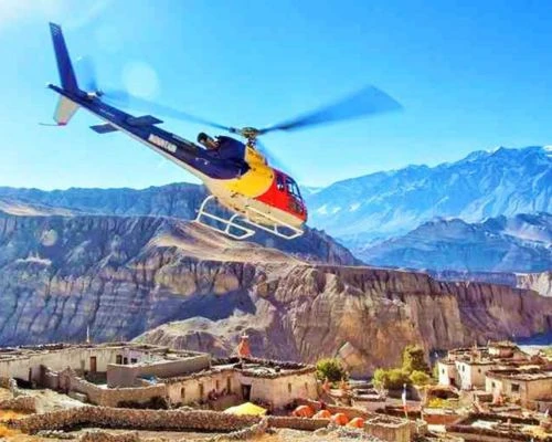 Upper Mustang Helicopter Tour